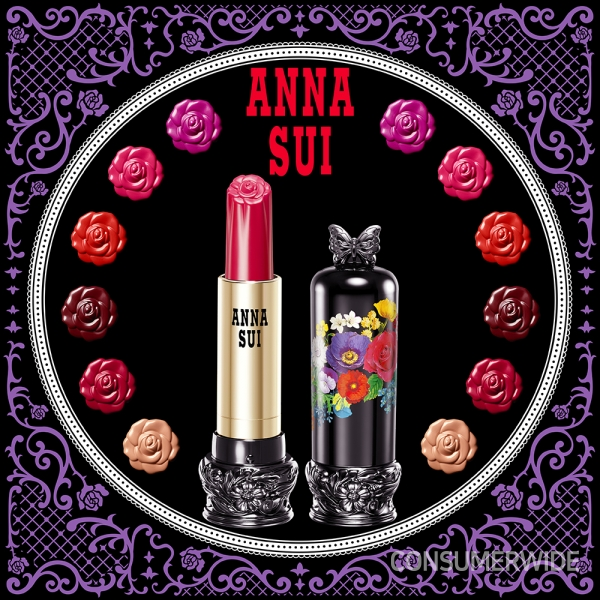 안나수이가 새해 1월에 ‘꽃 립스틱’의 새로운 컬러 6가지를 선보인다고 밝혔다.
