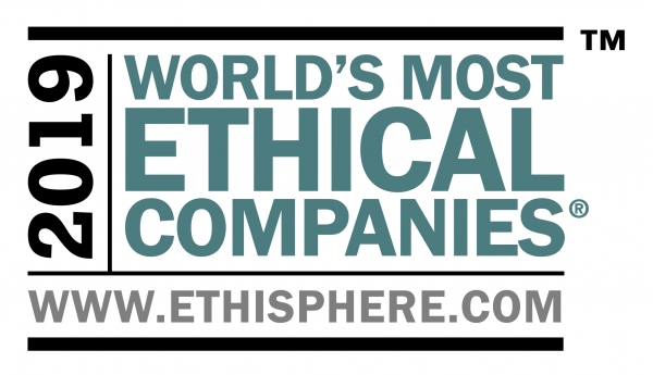 로레알이 기업윤리연구소 에티스피어 재단(Ethisphere Institute)이 발표한 ‘2019 세계 최고 윤리 기업’으로 선정됐다.