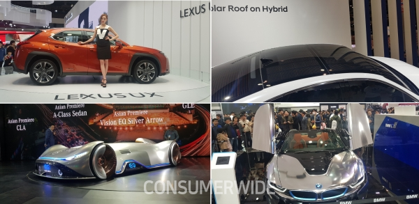 2019 서울모터쇼에 출품된 차량모델 3대 중 1대가 친환경차로 집계됐다.(사진: 컨슈머와이드 DB )