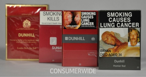 모든 실내에서의 흡연이 금지되고또한 광고 없는 표준담뱃갑이 도입되는 등 보건복지부가 신금연정책을 발표했다.(사진: 보건복지부 제공)