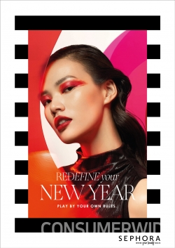 세포라 REDefine Your New Year 캠페인
