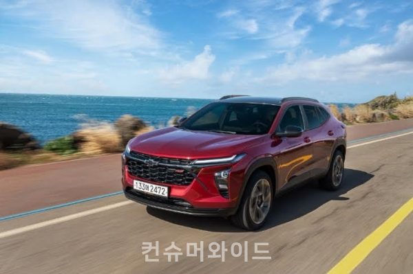 Trex Crossover RS of Chevrolet driving / Photo: Chevrolet <br>