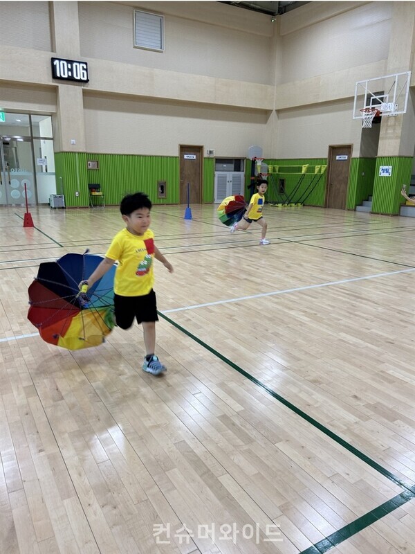 유치원의 강당 (사진 제공 :박은주 /출처 : 박은주)