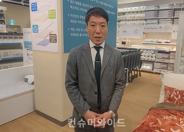Onuki Keigo, the CEO of Nitori Korea/ photo:  Jinil Kang