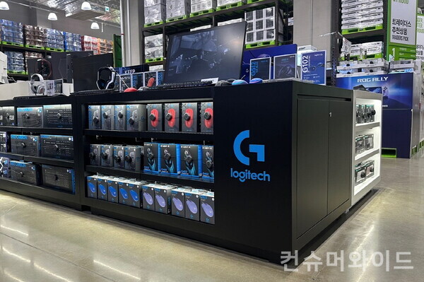 로지텍이 새로운 브랜드존을 오픈하며 최대 30% 할인가에 제품을 판매한다. 사진/로지텍