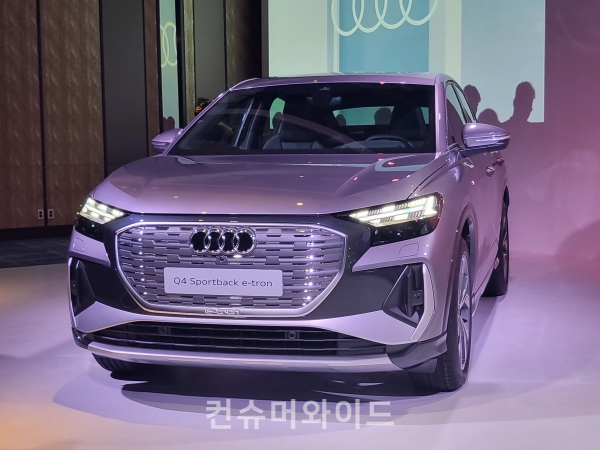 The sales record of Audi electric cars in Korea has decreased by 67.7% from a year prior./ photo: Consumerwide DB