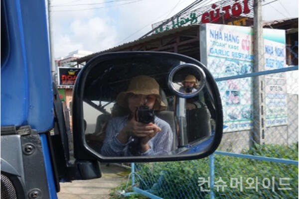   지프 차로 이동 중에 한 컷 (사진 제공 : 문성민)