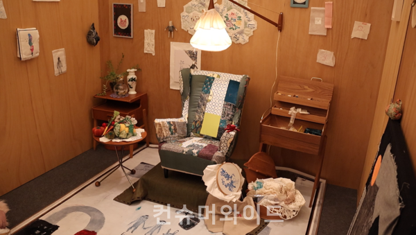 9번 방 '고양이를 사랑하는 할머니의 바느질 방' ⓒ 컨슈머와이드 전휴성 기자