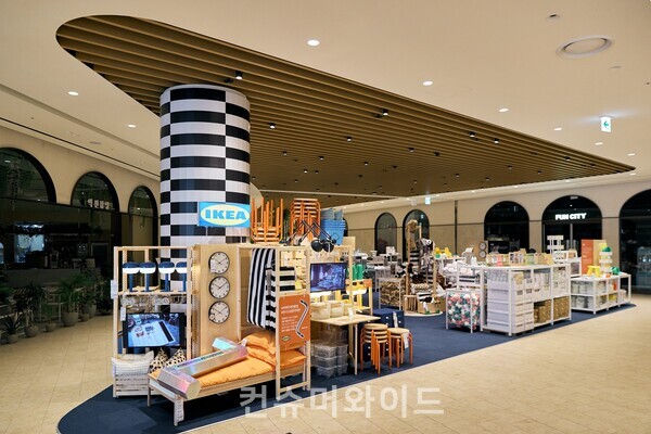이케아 코리아가 5월 31일부터 8월 31일까지 대전 유성구 엑스포로 대전신세계 아트앤사이언스 6층에서 ‘이케아 팝업-세상에서 가장 쉬운 수납’을 운영한다. ⓒ이케아코리아