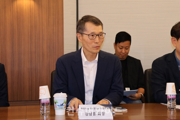 KAMA 강남훈 회장이 인사말을 하고 있다. ⓒ컨슈머와이드 전휴성 기자