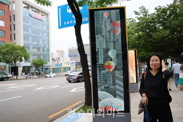 공공미술 전시 기획자인 ‘제이포 더 디자인’ 오재란 대표 ⓒ컨슈머와이드 전휴성 기자