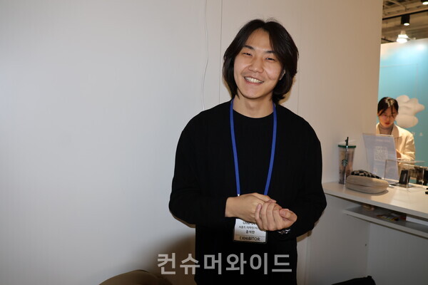 언플러스 사운드 디자인/시스템 윤석찬 씨  ⓒ컨슈머와이드 전휴성 기자