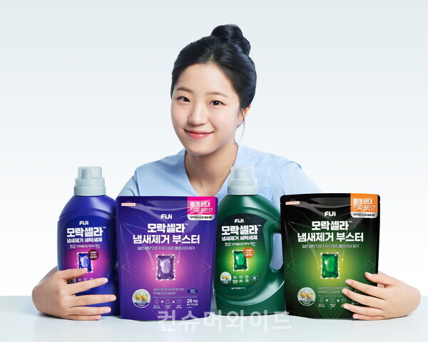 LG생활건강은 테크와 피지, 아우라 등 세탁용품 주요 브랜드 전속 모델로 국가대표 탁구선수 신유빈을 발탁했다.  사진/LG생활건강