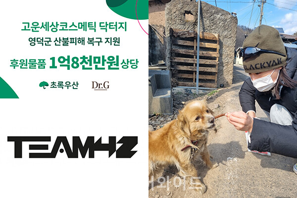 기업들이 영남 산불 피해를 입은 지역의 회복을 위해 기부를 결정했다.