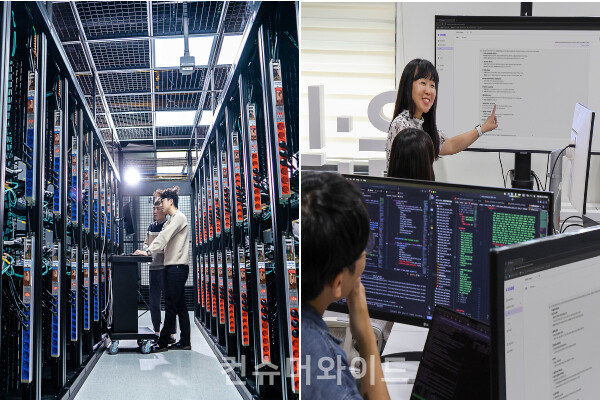 통신업계가 한국어 특화 LLM 오픈 소스 공개로 국내 AI 생태계에 ‘한국적 AI’ 확산 선도 경쟁에 나섰다. ⓒ왼쪽 SKT, 오른쪽 KT/ 각사 제공