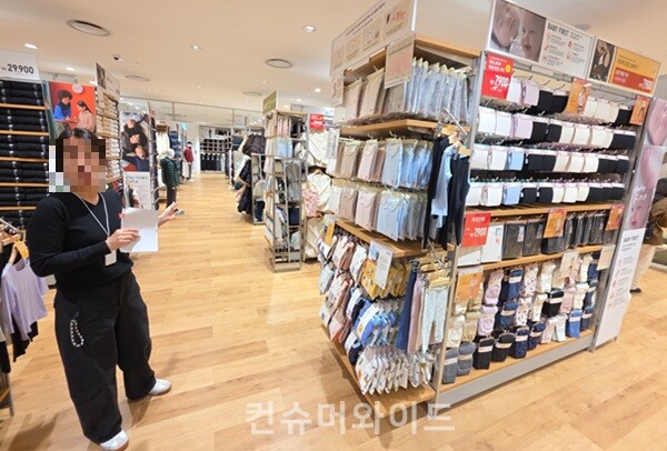 오는 14일 리뉴얼 오픈하는 유니클로 롯데백화점 대전점의 키즈앤 베이비 존. ⓒ컨슈머와이드 강진일 기자